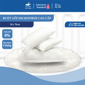 Ruột Gối Bông Micro Fiber Lông Vũ Nhân Tạo