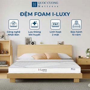Đệm foam Nhật Bản I-luxy 14cm